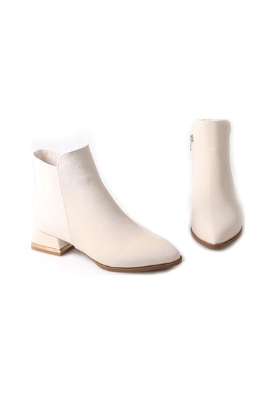Papuçcity Dnz 03016 Kadın 3,5 Cm Topuklu Bot 001