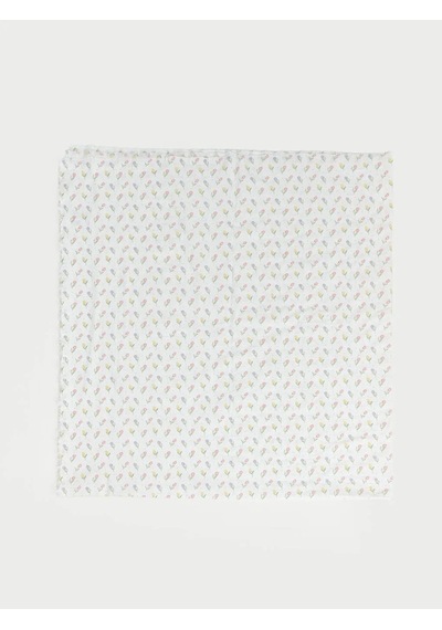Karışık Çiçek Desenli Çift Kişilik Yatak Örtüsü 200x220 Cm Çok Renkli
