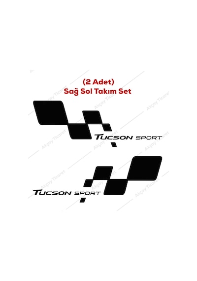 Tucson Kapı Altı Sticker Hyundai Tucson Sticker Oto Sticker