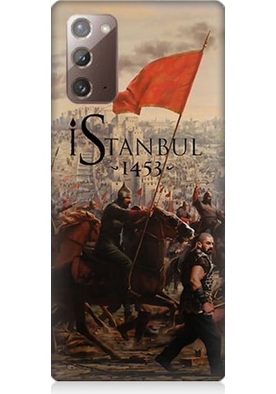 Samsung Galaxy Note 20 Uyumlu İstanbul'un Fethi Desenli Silikon Kılıf