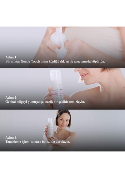Tr External Intimate Wash Foam 150ml Intim Temizleme Köpüğü 3 Paketi