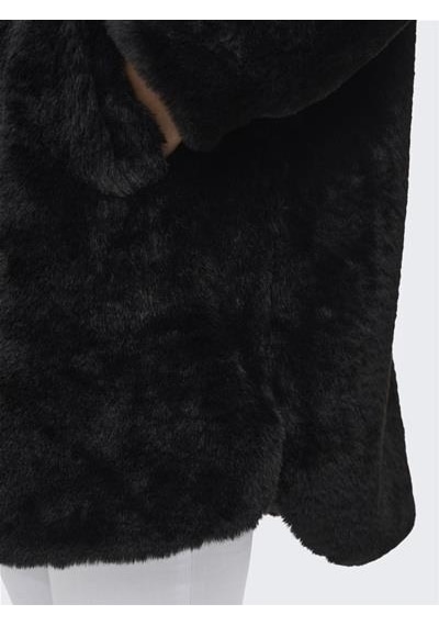 Only Onlvıda Fur Shacket Otw Siyah 001
