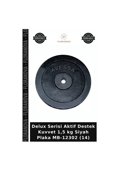 Delux Serisi Aktif Destek Kuvvet 1,5 Kg Siyah Plaka Mb-12302 14
