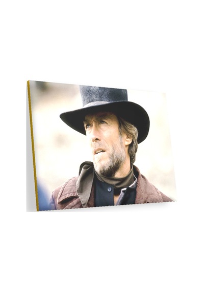 Cakasepetim Clint Eastwood Soluk Yüzlü Adam Ahşap Mdf Tablo