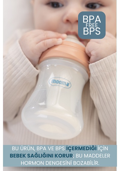 Mooma Kindy 150 Ve 250 Ml Biberon Yenidoğan Başlangıç Seti - Rose Gold