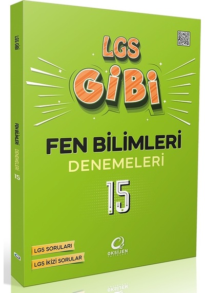 Oksijen 8. Sınıf Fen Bilimleri Lgs Gibi 15 Li Branş Denemeleri
