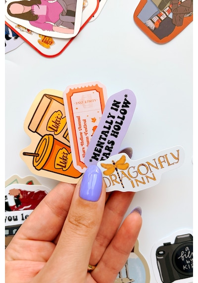 Gilmore Girls 30 Parça Sticker Paketi Suya Dayanıklı Laptop Termos Telefon Etiket Seti