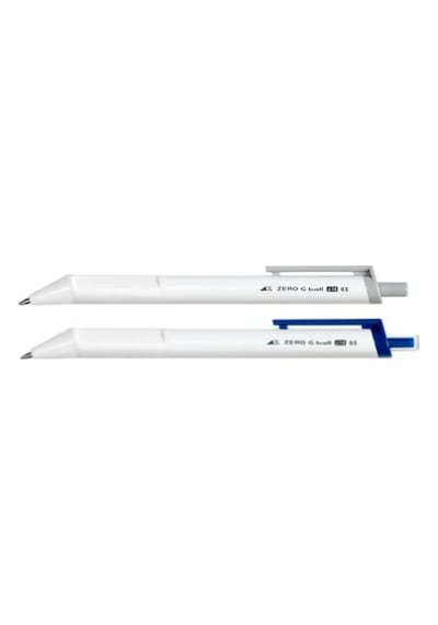 Soft Ve Klasik Tükenmez Kalem Siyah Mavi 0.5mm 2'li Set