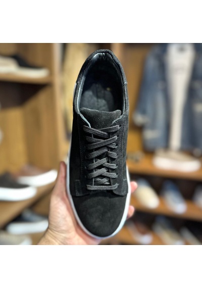 Alza %100 Hakiki Deri Erkek Sneaker Günlük Rahat Ve Şık Ayakkabı - Siyah / Beyaz Süet SİYAH-BEYAZ Alza %100 Hakiki Deri Erkek Sneaker Günlük Rahat Ve Şık Ayakkabı - Siyah / Beyaz Süet SİYAH-BEYAZ