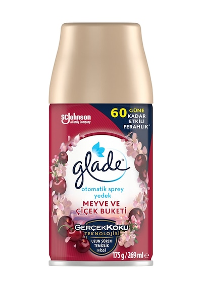 Glade Otomatik Sprey Yedek Meyve Çiçek Buketi 269 Ml 5 Adet Diğer