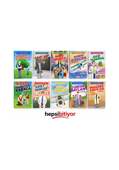 Eda Bayrak Cumhuriyetin Yıldızları Seti 10 Kitap