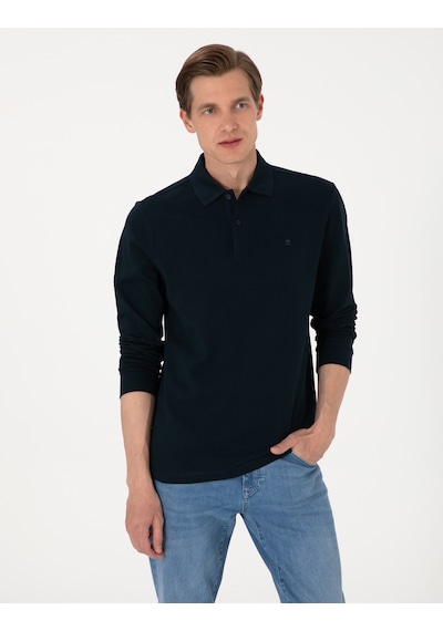 Pierre Cardin Erkek Lacivert Sweatshirt 50314048-vr033 Lacivert