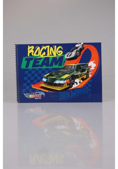 Yeni Sezon Lisanslı Hot Wheels Resim Defteri 17x24 Cm 15 Yaprak Altın