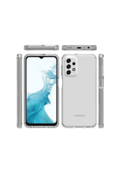 Samsung Galaxy Uyumlu A53 5g Kılıf Şeffaf Anti Şok Kamera Korumalı Telefon Kılıfı Kapak