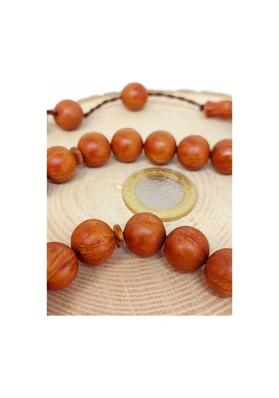Andız Ağacı 33lük Tesbih 12mm 44435