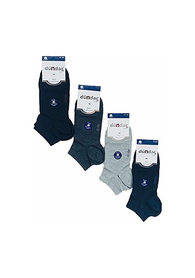 Dündar Çorap 6 Adet Dündar Unisex Patik Dikişsiz Cotton Plus Çorap
