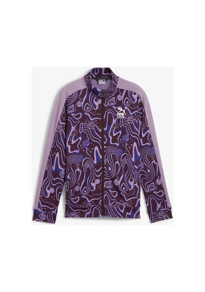 Puma 62644344 Track Jacket Tr Midnight Plum Çocuk Zıp Hoodıe 13 - 14 Yaş Mor