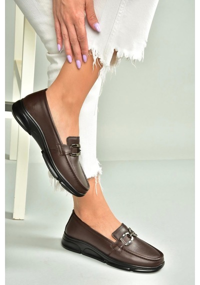 Fox Shoes T555081403 Kahverengi Hakiki Deri Günlük Kadın Ayakkabı Kahverengi-hakiki Deri Fox Shoes T555081403 Kahverengi Hakiki Deri Günlük Kadın Ayakkabı Kahverengi-hakiki Deri