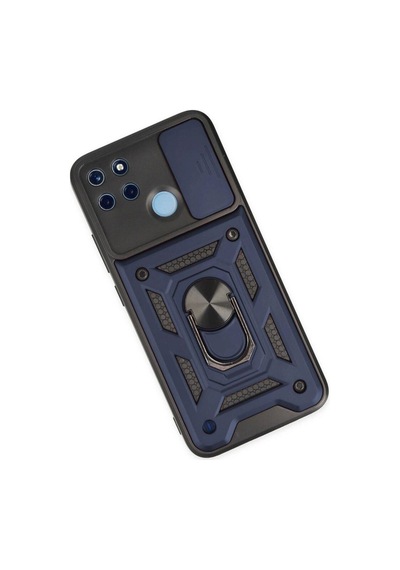 Realme C25y Kılıf Pars Lens Yüzüklü Silikon
