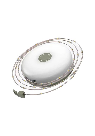Şarjlı Makaralı Su Geçirmez Led Işık Yılbaşı İç Ve Dış Mekan Led Işık Zinciri 79 +30 Ledli 8 Metre Sarı