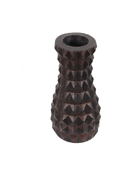 Yapay Çiçek Deposu Lüx Beton Vintage Vazoda Yapay Ortanca Tanzimi 30 Cm Pudra