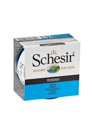 Schesir Ton Balıklı Konserve Yetişkin Köpek Maması 150 G