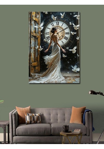 Kanvas Tablo Zamanın Dansı 50cmx70cm