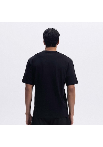 Ellesse Em391-bk Bisiklet Yaka Erkek T-shirt - Siyah
