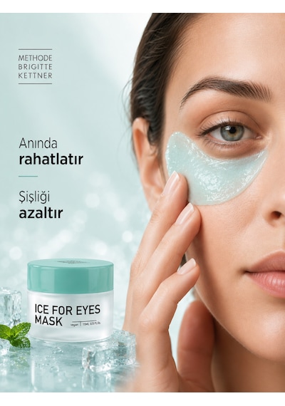 Methode Brigitte Kettner Ice For Eyes Mask 15 Ml Soğutucu, Ferahlatıcı Ve Canlandırıcı Göz Çevresi Maskesi