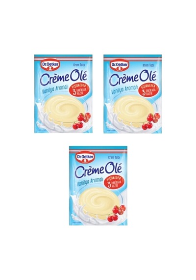 Creme Ole Vanilya Aromalı 110 Gr X 3 Adet - 115208644