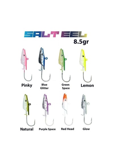 Fujin Salt Eel 8.5gr Jighead