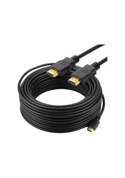 Powermaster Pm-18944 25 Metre Pasif Yüksek Hızlı Düz Hdmı Görüntü Kablosu Altın Kaplama Uçlu