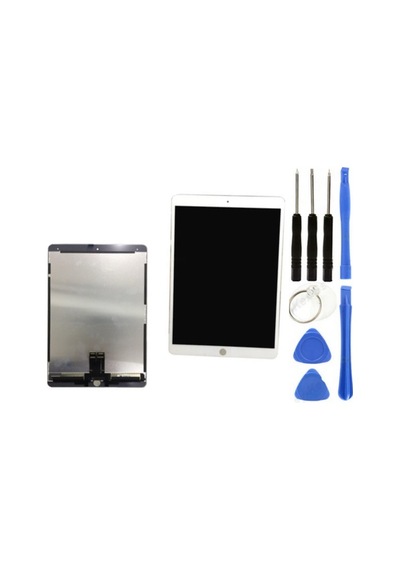 Apple Uyumlu iPad Air 3.nesil A2123-a2152-a2153-a2154 Dokunmatik Set Beyaz + Tamir Seti