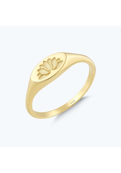 Altınbaş Altın Lotus Çiçeği Yüzük Ayz0809-y-25746 Çok Renkli