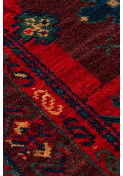 Hoom Rugs Cadis Kdm 02 Red Multy Vintage El Emeği Yüksek Kara Tezgah Halısı Kırmızı