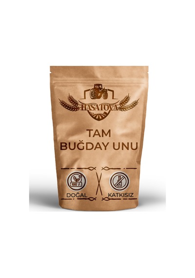 Hasatova Ekmeklik Şahman Unu Tam Kepekli 1 KG