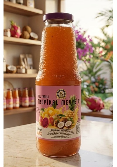 1350 Ml Doğal Bol Taneli Tropikal Meyve Özü