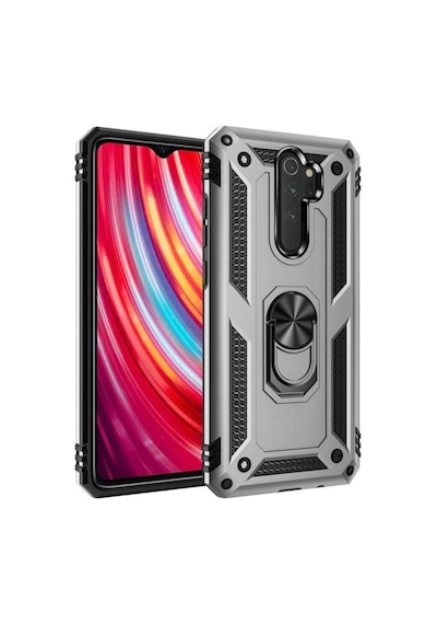 Teknomoda Xiaomi Redmi Note 8 Pro Tank Kilif Yüzüklü Standli Korumali Kapak 395631223