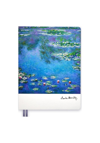 Episode Ciltli Gallery Xl 88 Yp. Defter - Monet Water Lilies Çok Renkli