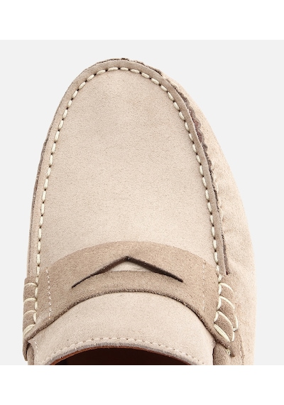 Hotiç Erkek Süet Deri Bej Comfort Günlük Loafer