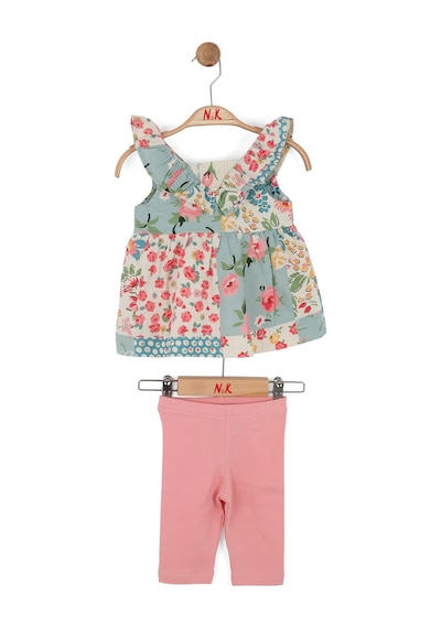 Nk Kids Kız Bebek Joy Takım Nk-11600-y Ekru Pudra