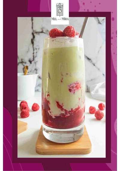 Ahududu Aromalı Matcha Tozu 50g, Raspberry Matcha Powder