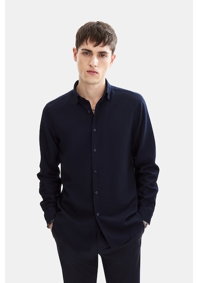 Backandbond Lacivert Regular Fit Modern Gömlek