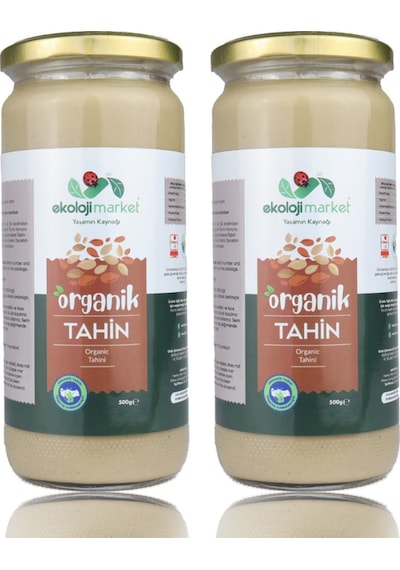 Ekoloji Market Organik Tahin 500 Gr - 2'li Paket