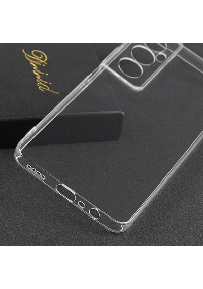 Goocamp Realme C65 4g Kılıf Süper Silikon Kapak - Şeffaf Şeffaf