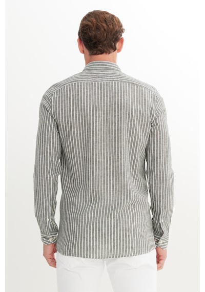 Erkek Beyaz 360 Derece Her Yöne Esneyen Slim Fit Dar Kesim Pamuklu Rahat Pantolon Beyaz