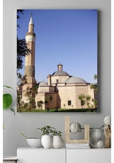 Pster16450 Karacabey Camii Kanvas Tablo 30 X 40 7/8 Yaş