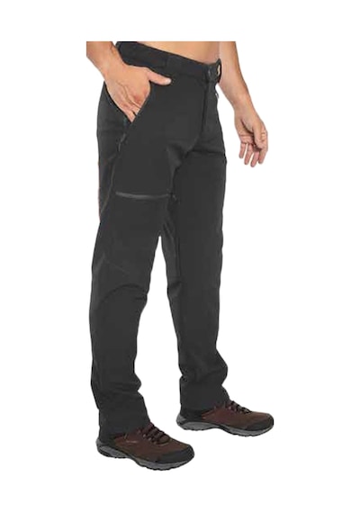 Crozwise Softshell Antrasit Kışlık Polarlı Outdoor Pantolon - 2228-06 Antrasit