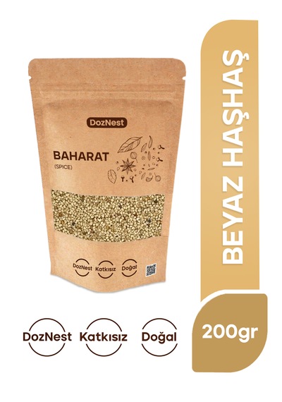 Doznest Beyaz Haşhaş 200 Gr