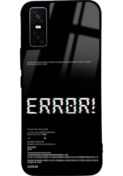 İnfinix Gt 30 Pro Error Tasarımlı Glossy Telefon Kılıfı Çok Renkli